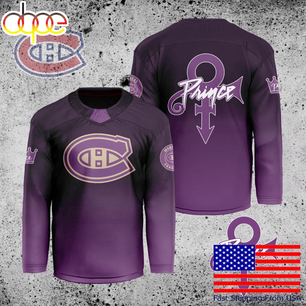 NHL Montreal Canadiens Prince Custom Hockey Jersey